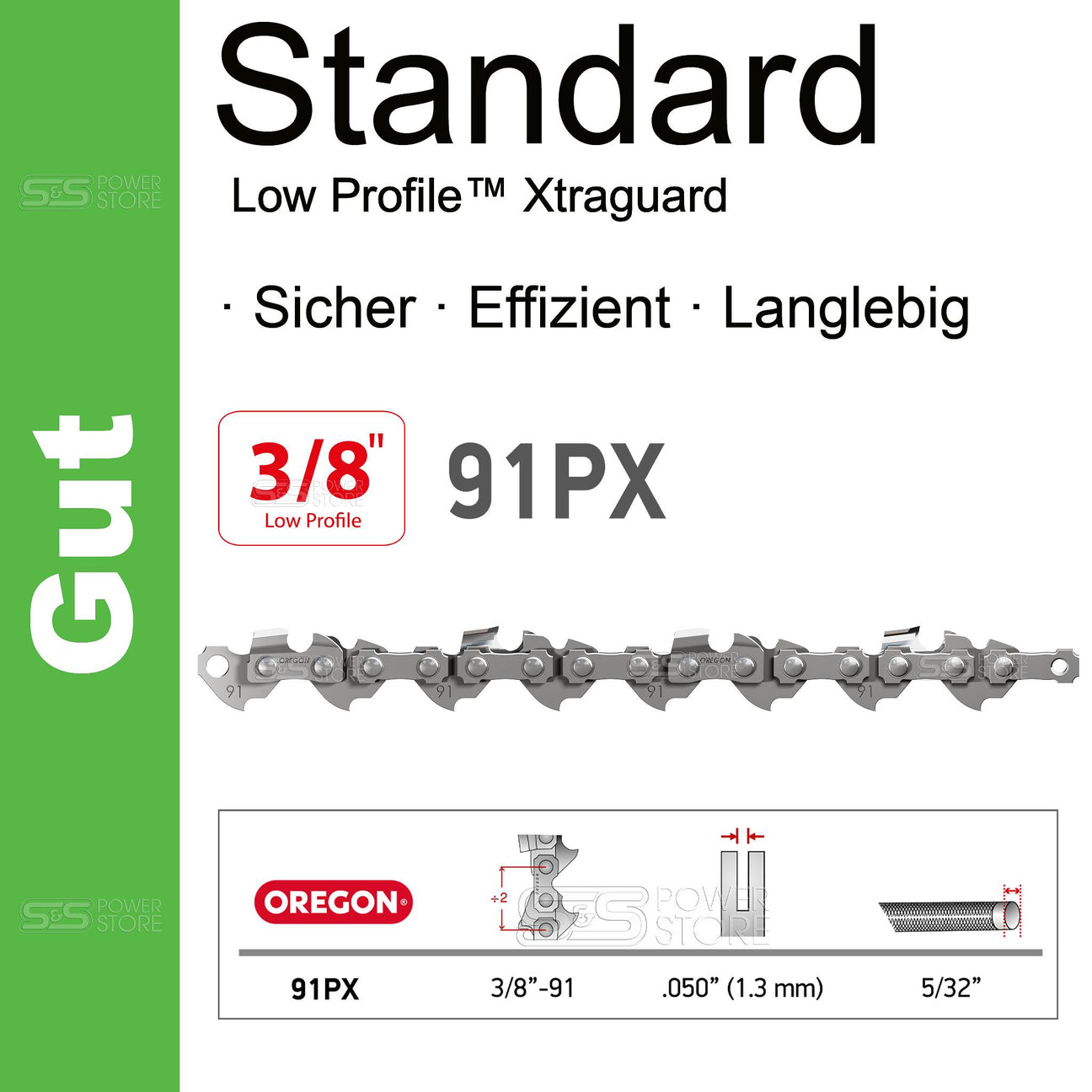 Oregon Standard Sägekette Low Profile™