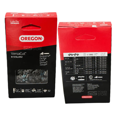 Oregon Sägekette 91VXL052E VersaCut 3/8" 1,3 mm 52 TG 35 cm Halbmeißel - powerstore-shop