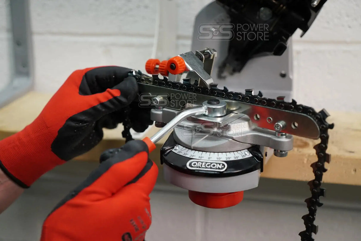 Oregon Profi Kettenschärfgerät 520-230 Jolly Set inkl. 3 Schleifscheiben - powerstore-shop
