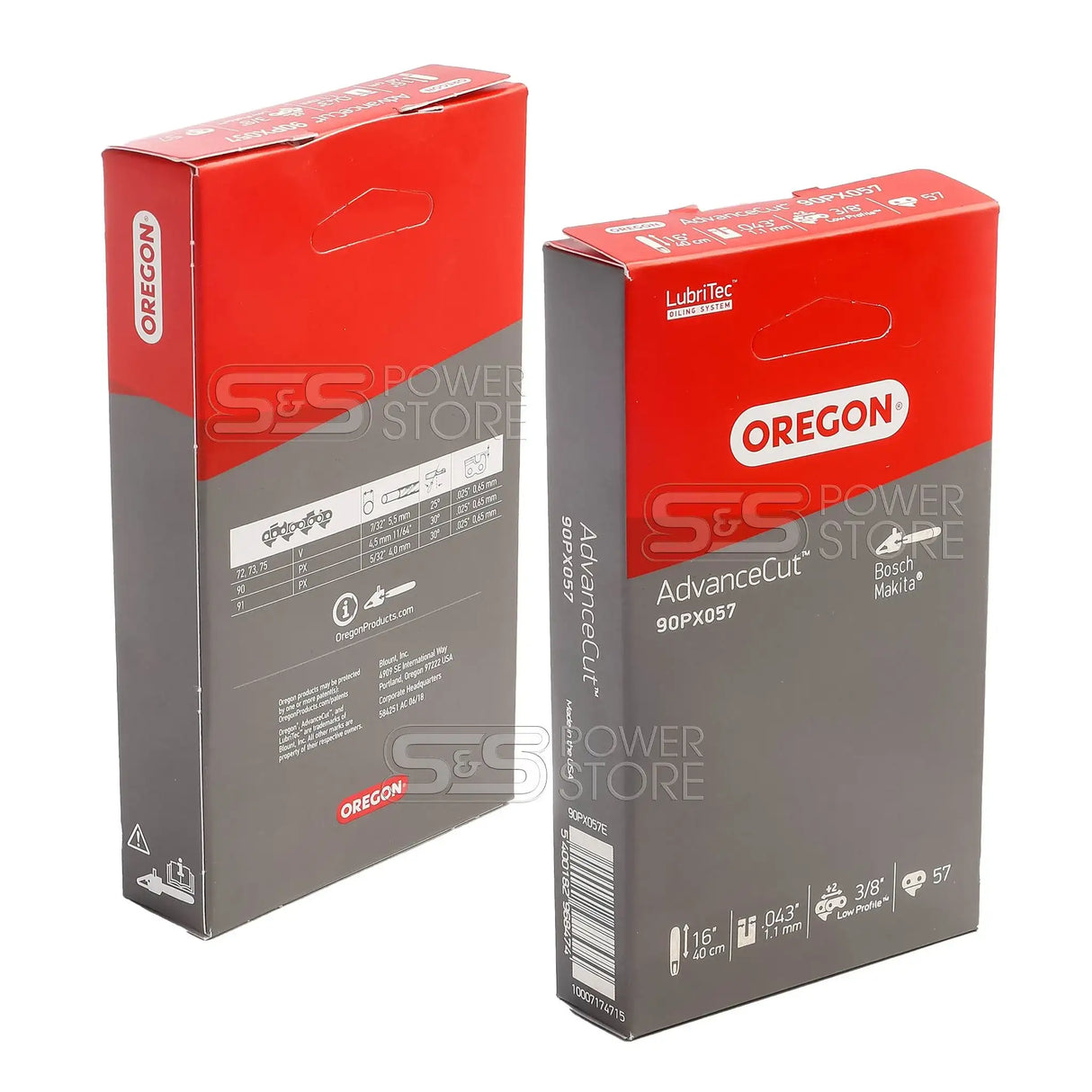 Oregon Sägekette 90PX057E AdvanceCut 3/8" 1,1 mm 57 TG 40 cm Halbmeißel