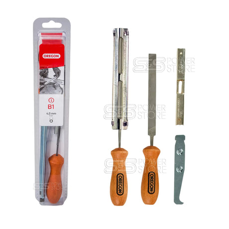 Oregon Schärfsatz 3/8" und 1/4" Sägeketten Schärfset 4,0 mm Feile Q90405 - powerstore-shop
