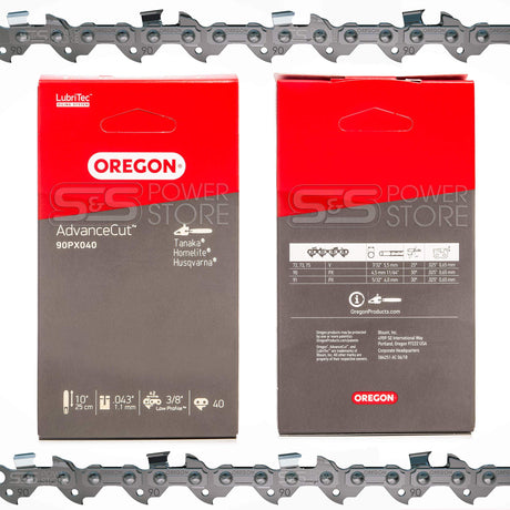 Oregon Sägekette 90PX040E AdvanceCut 3/8" 1,1 mm 40 TG 25 cm Halbmeißel - powerstore-shop