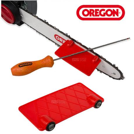 Oregon Schärfgitter 90610 Magnet Winkellehre Feilenlehre Schärfhilfe 25° 30° - powerstore-shop