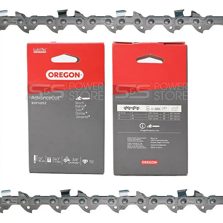 Oregon Sägekette 90PX052E AdvanceCut 3/8" 1,1 mm 52 TG 35 cm Halbmeißel - powerstore-shop