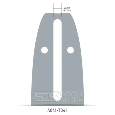 Oregon Führungsschiene passend Dolmar ES38a Schwert 35 cm 3,8" 1,3 mm - powerstore-shop