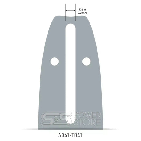 Oregon Führungsschiene passend Lidl Florabest FKS 2002/10 Schwert 40 cm 3,8" 1,3 mm - powerstore-shop
