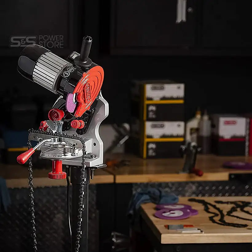 Oregon Profi Kettenschärfgerät 410-230 Jolly Economy Set inkl. 3 Schleifscheiben - powerstore-shop