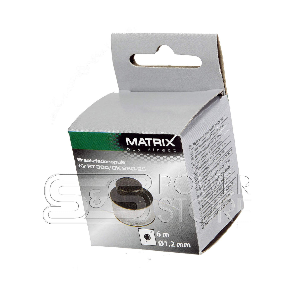 Fadenspule Matrix RT 280-25 RT 300 O.K. 280-25 BLT 18 - 280 Li Rasentrimmer Spule Fadenkopf - powerstore-shop