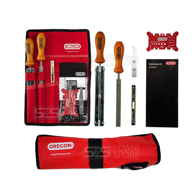 Oregon Schärfsatz 3/8" und 1/4" Sägeketten Feile 4,0 mm mit Tasche 558488 - powerstore-shop
