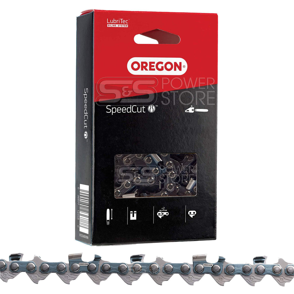 Oregon SpeedCut Sägekette passend Jonsered CS 2240S Benzin Kettensäge Ersatz Kette 33 cm - powerstore-shop