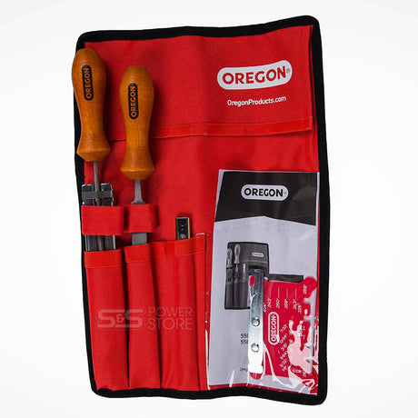 Oregon Schärfsatz 3/8" und 1/4" Sägeketten Feile 4,0 mm mit Tasche 542651 - powerstore-shop