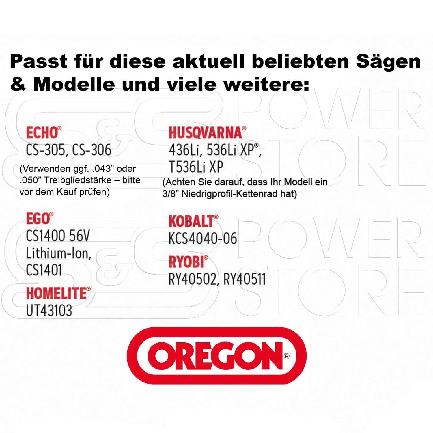 Oregon Sägekette 90PX052E AdvanceCut 3/8" 1,1 mm 52 TG 35 cm Halbmeißel - powerstore-shop