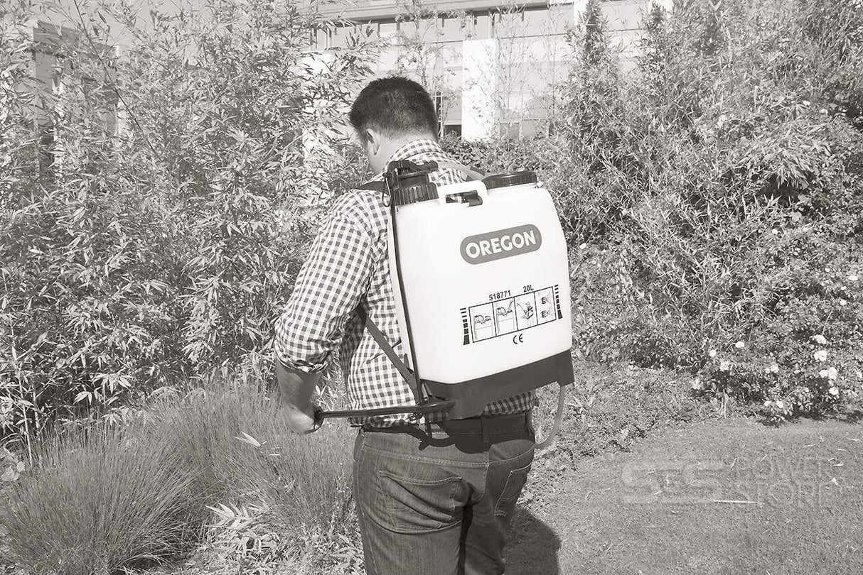 Oregon Rückenspritze 20 Liter Drucksprühgerät Drucksprüher 518771 - powerstore-shop