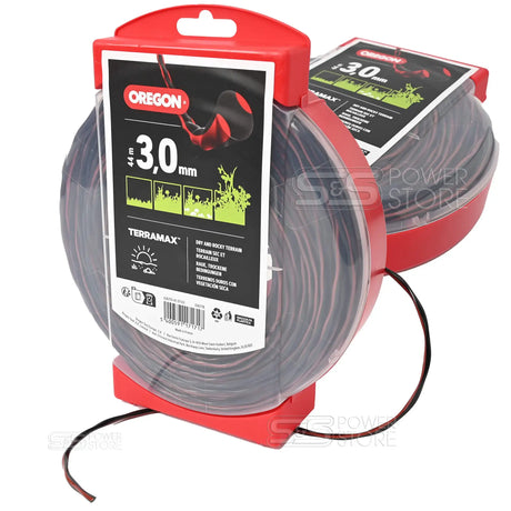 Oregon Profi Mähfaden TerraMax 3 mm x 44 m Trimmerfaden Freischneiderfaden - powerstore-shop