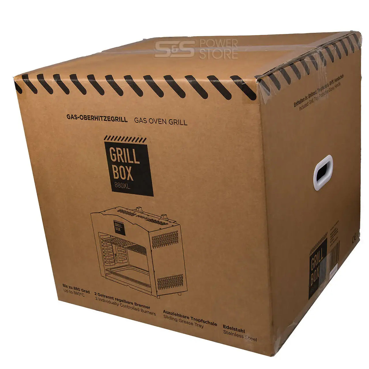 Matrix GrillBox 880XL Oberhitzegrill Gasgrill Set - powerstore-shop