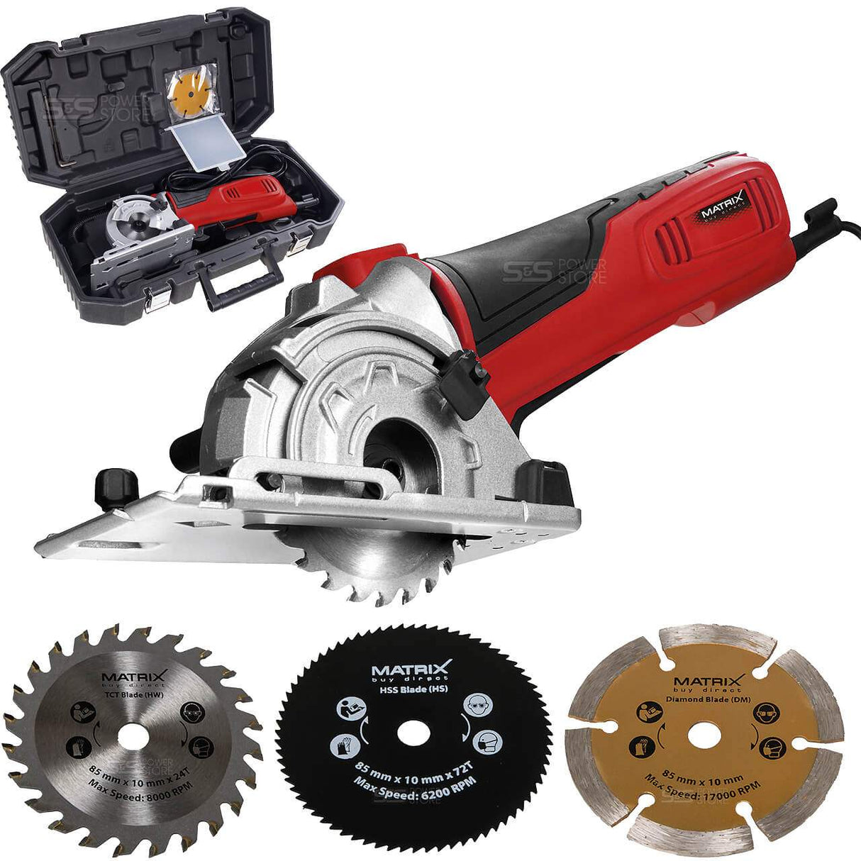 Matrix Mini Hand-Kreissäge MCS 500 Set