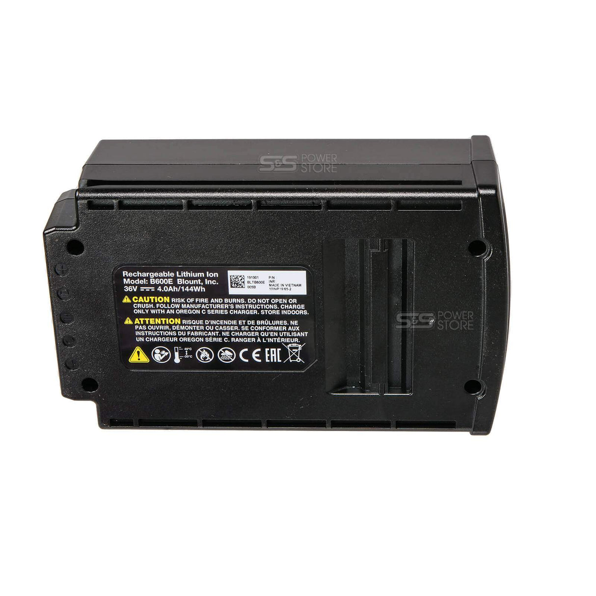 OREGON Akku 6,0 Ah 36 Volt B650E - powerstore-shop
