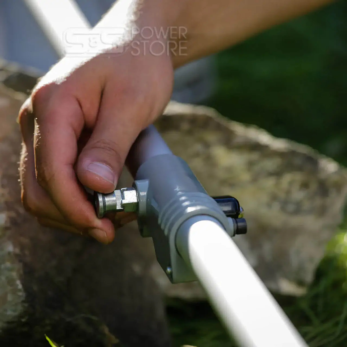 IKRA IBF 43 Zweihandgriff Benzin Freischneider Motorsense Trimmer - powerstore-shop