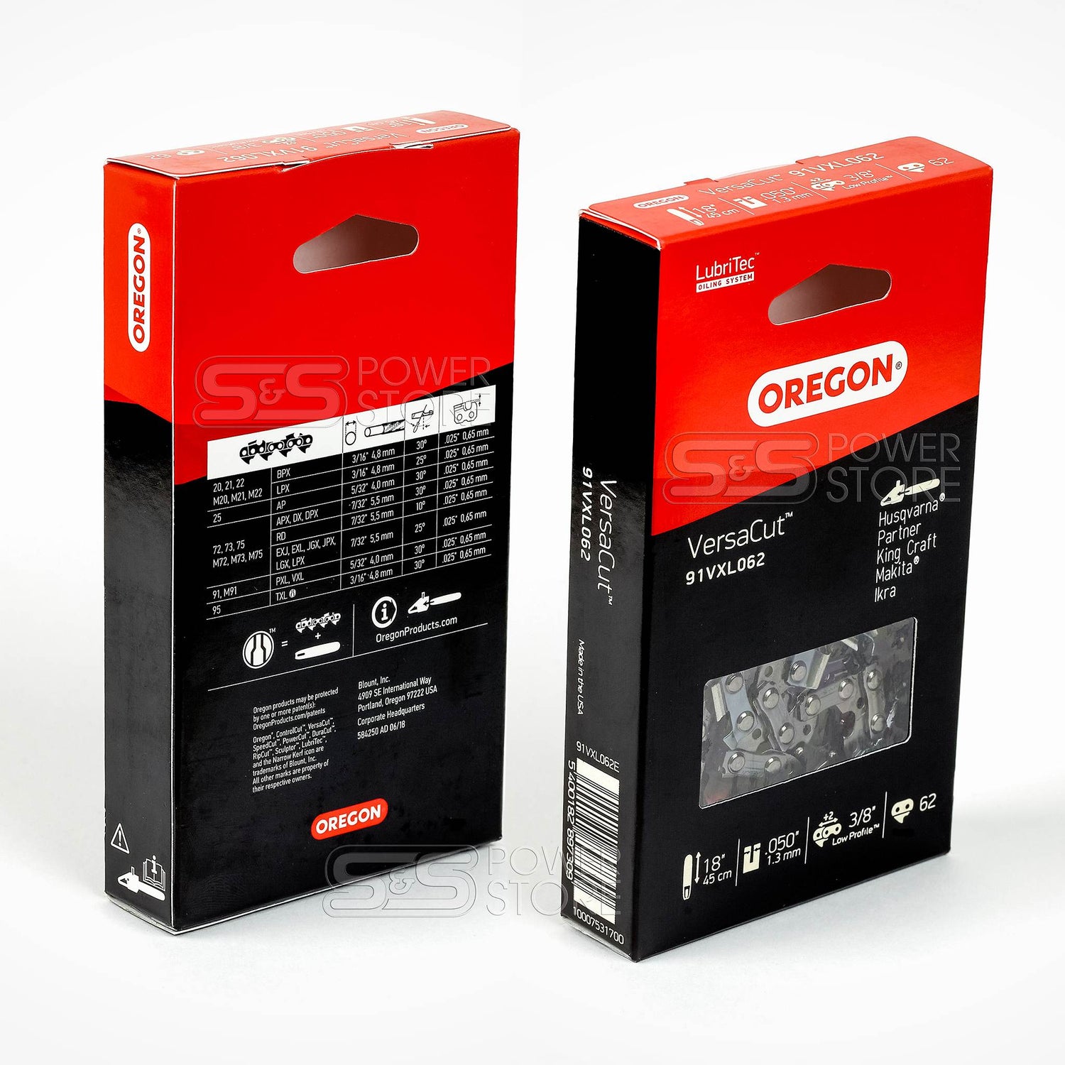 Oregon Sägekette M91VXL056E DuraCut Multicut 3/8" 1,3 mm 56 TG 40 cm Halbmeißel