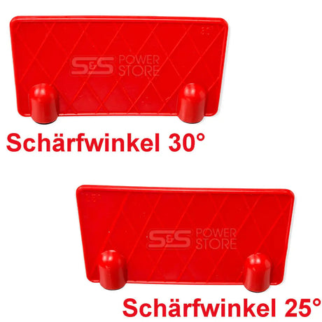 Oregon Schärfgitter 90610 Magnet Winkellehre Feilenlehre Schärfhilfe 25° 30° - powerstore-shop