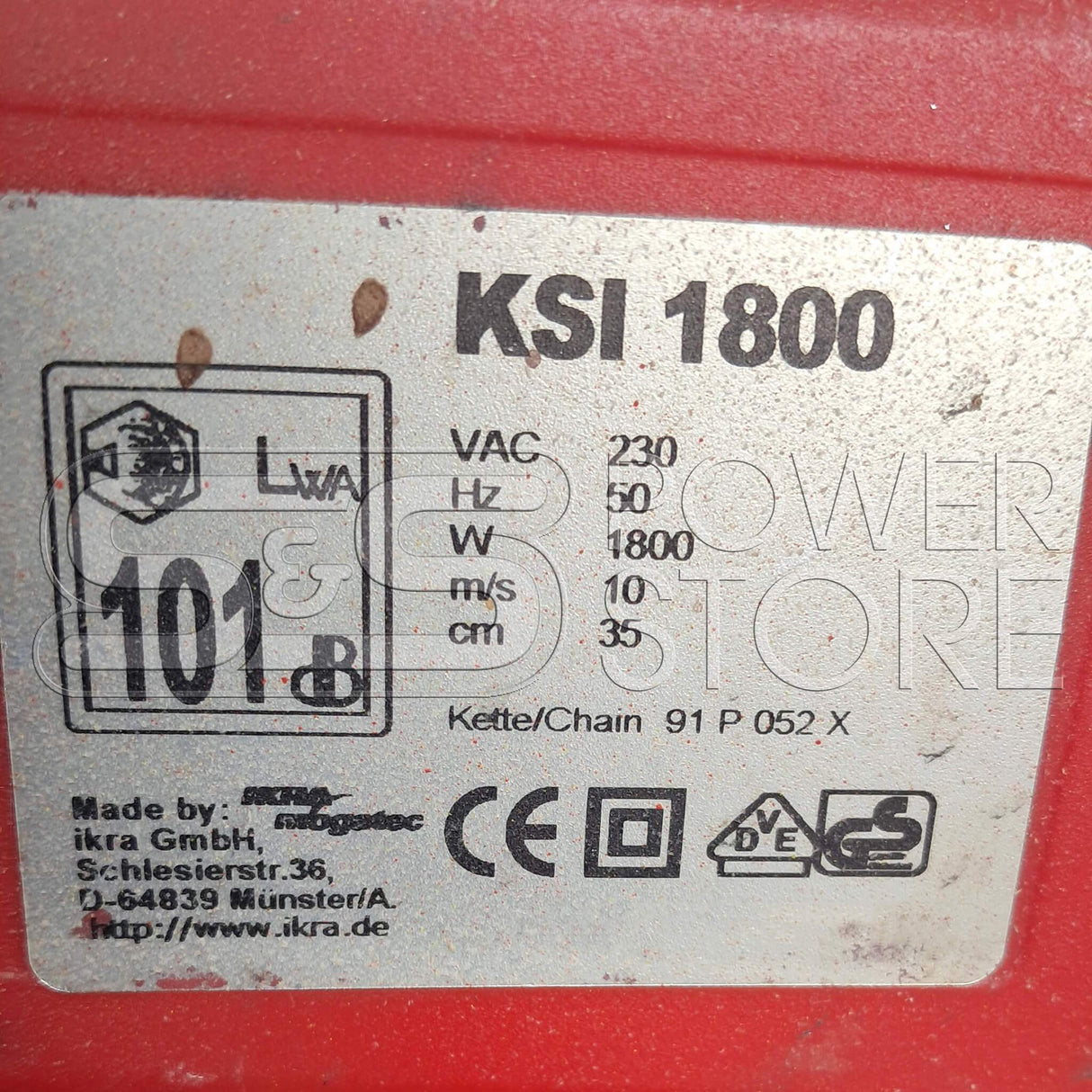 Oregon Sägekette passend Ikra KSI 1800 Elektro-Kettensäge 35 cm - powerstore-shop