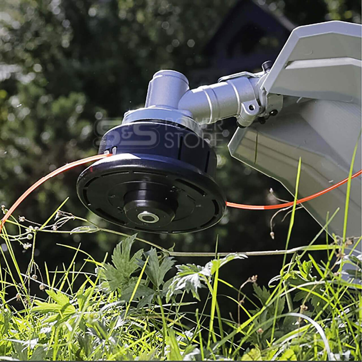 Doppelgriff Benzin Motorsense IKRA IBF43 Freischneider Trimmer - powerstore-shop