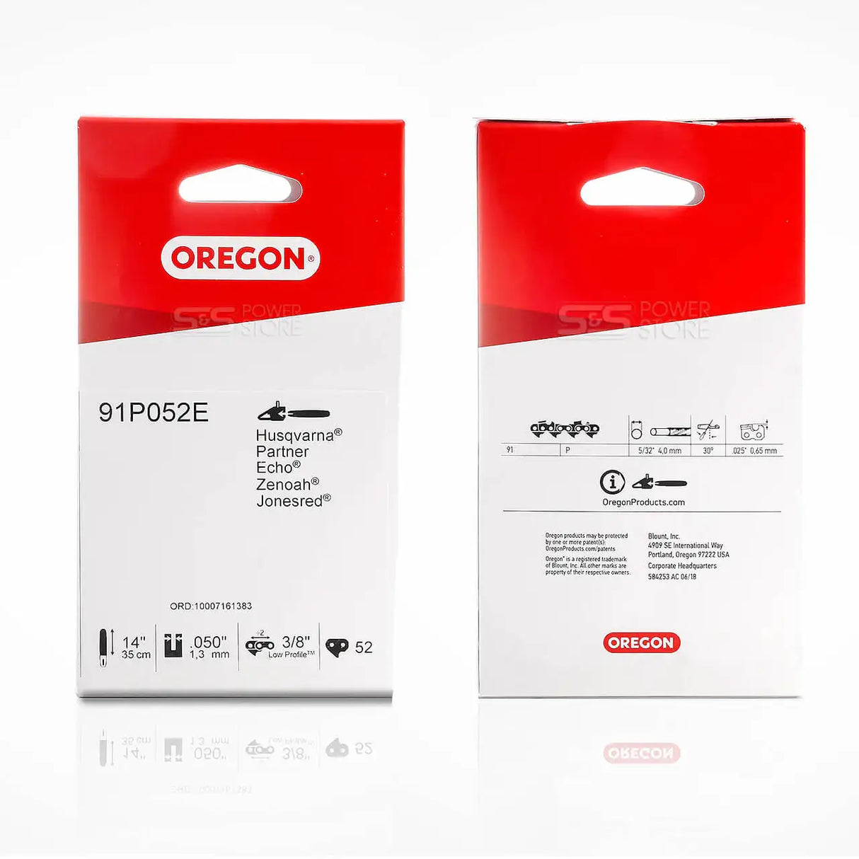 Oregon Sägekette 91P052E Xtraguard 3/8" 1,3 mm 52 TG 35 cm Halbmeißel - powerstore-shop