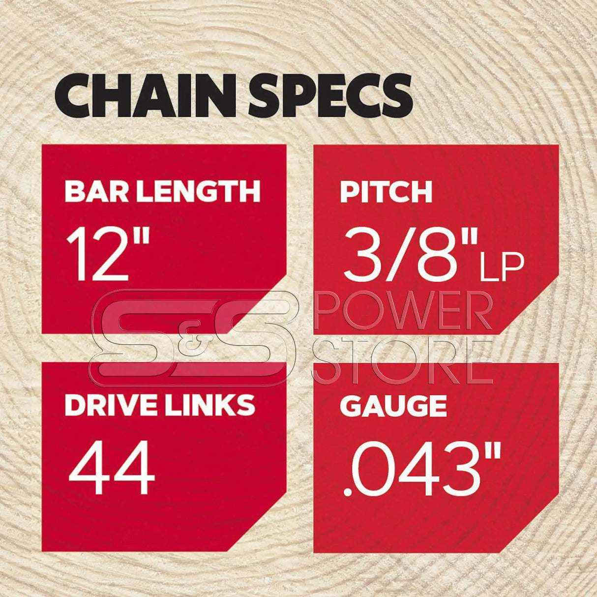 Oregon Sägekette 90PX044E AdvanceCut 3/8" 1,1 mm 44 TG 30 cm Halbmeißel - powerstore-shop