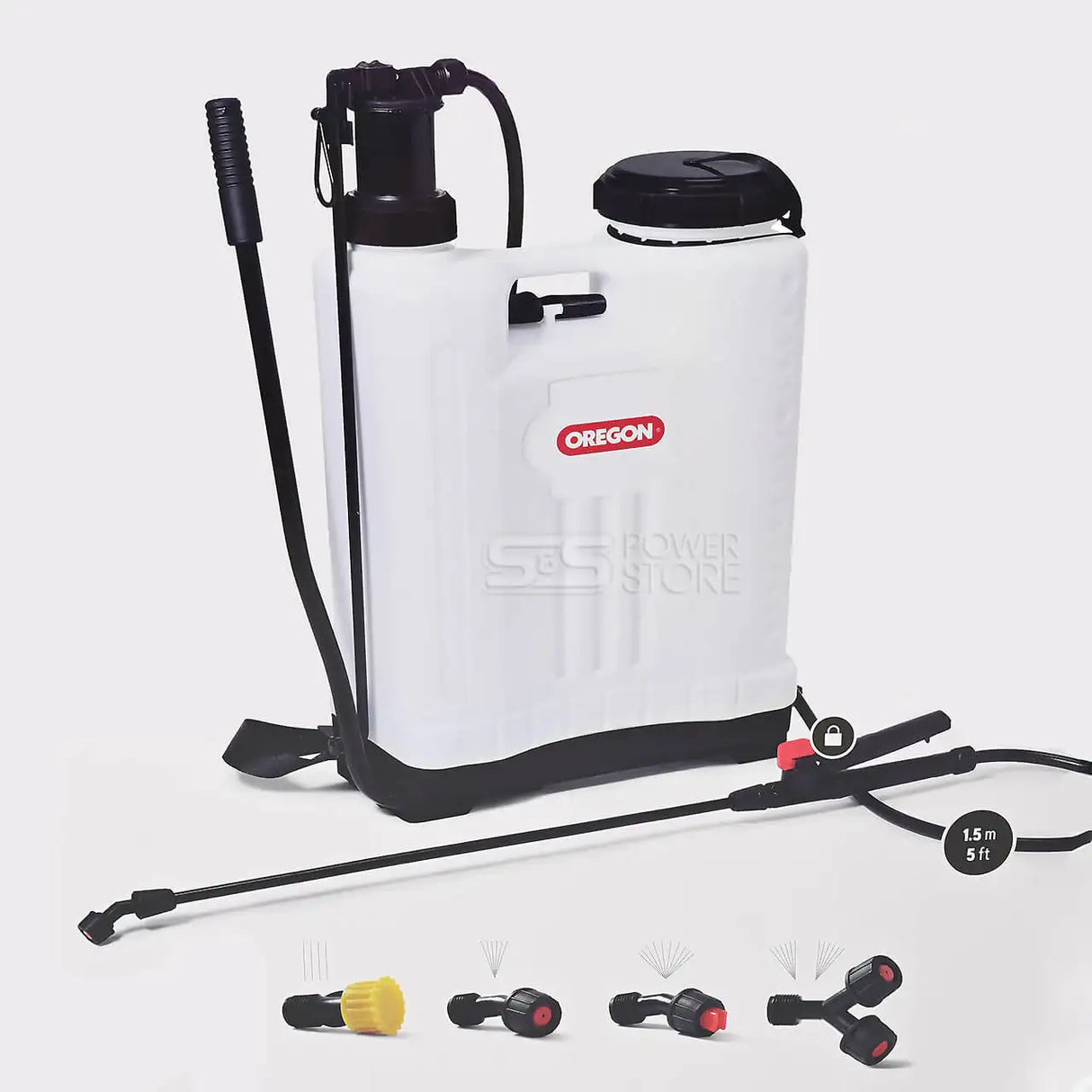 Oregon Rückenspritze 20 Liter 4 bar Drucksprühgerät Drucksprüher 646609 - powerstore-shop
