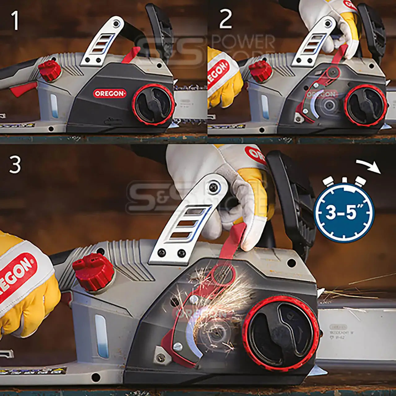Oregon Elektro Kettensäge CS1500 plus Gratis Gehörschutz - powerstore-shop