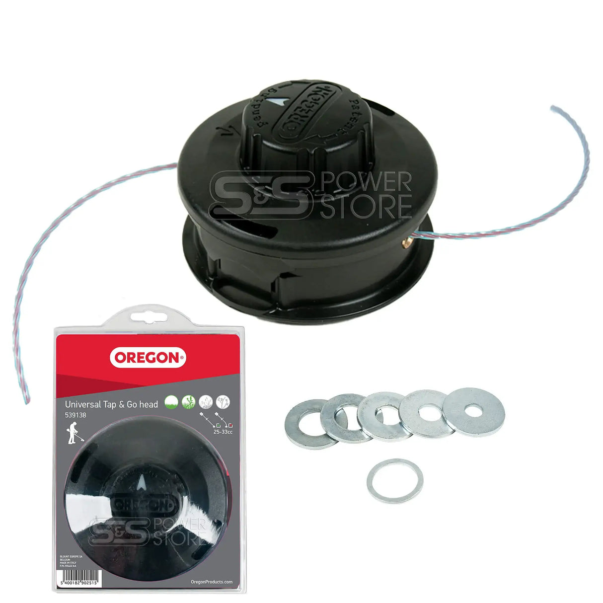 Oregon Universal Mähkopf Schneidkopf 539138 für Freischneider, Motorsensen & Trimmer - powerstore-shop