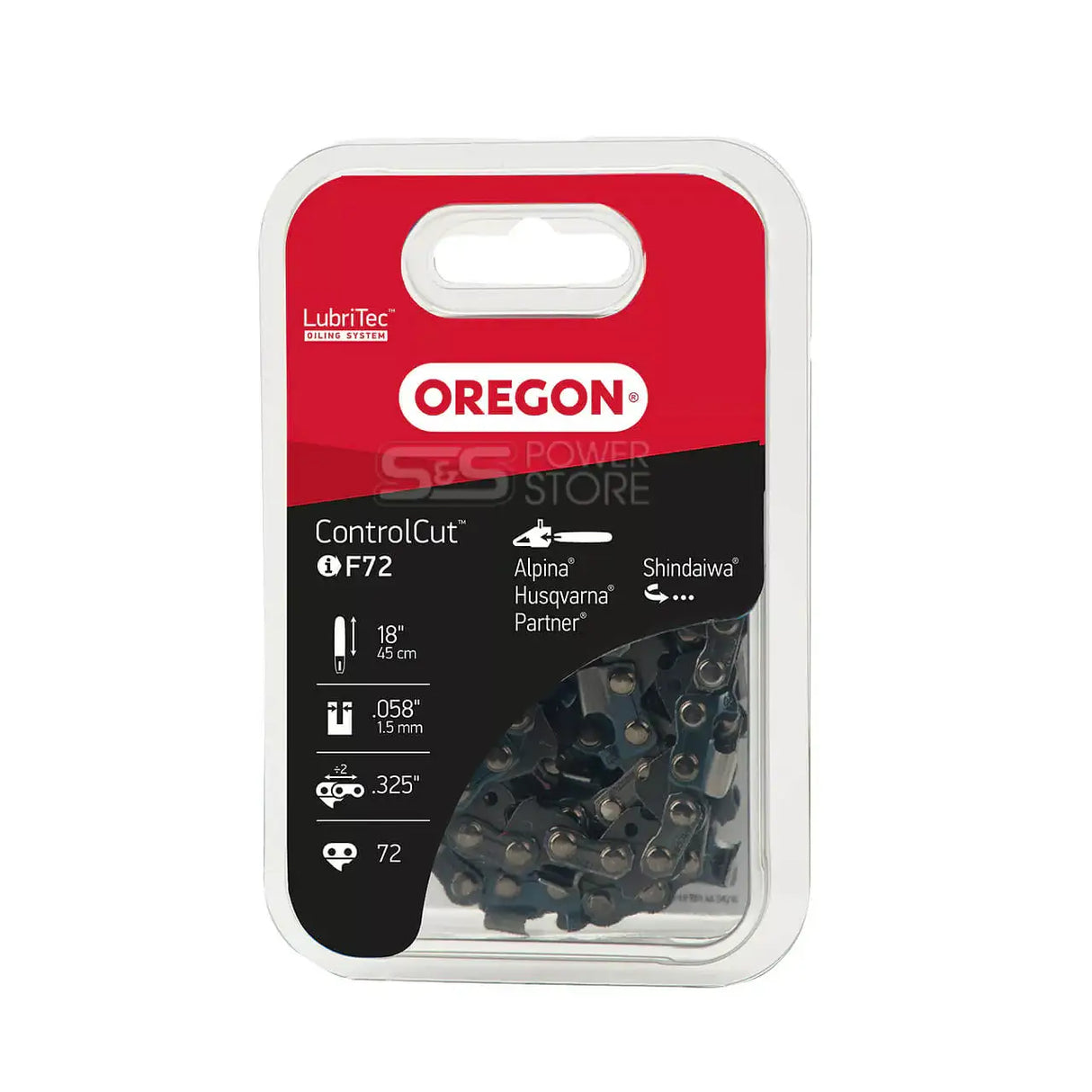 Oregon Sägekette passend Gardol GMS-E-45EV Benzin Kettensäge 45 cm - powerstore-shop