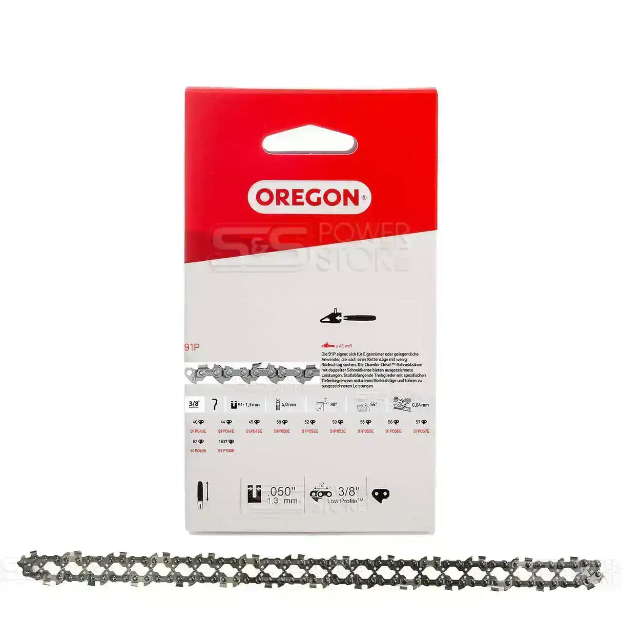 Oregon Sägekette passend Lidl Florabest FKS 2200 D2 Ersatzkette 40 cm - powerstore-shop