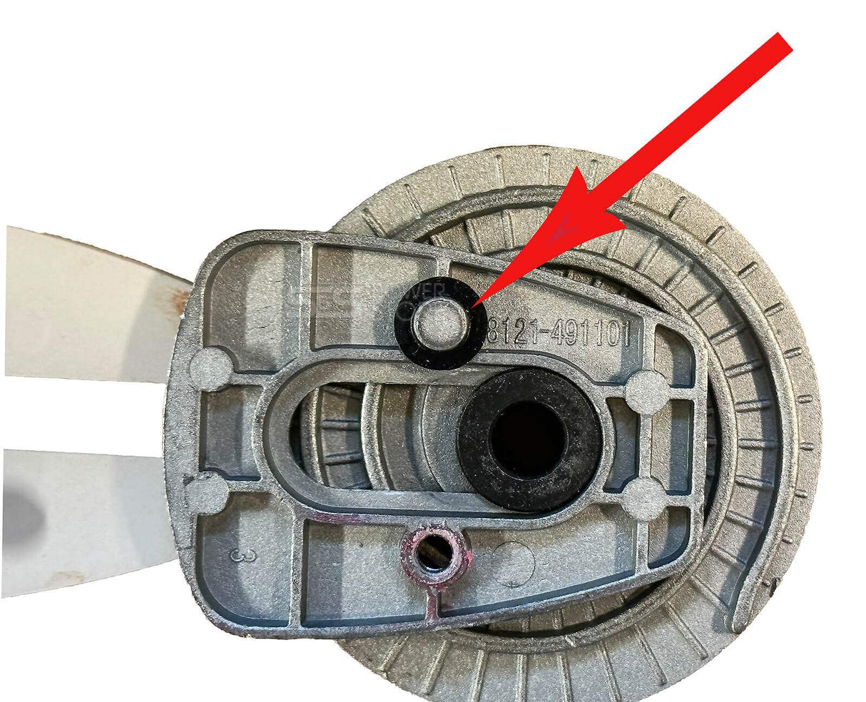 O-Ring Dichtung Set Kettenspannung Ölaustritt Oregon CS1500, CS1400 Bar Pad Ersatzteil Nr. 600252 - powerstore-shop