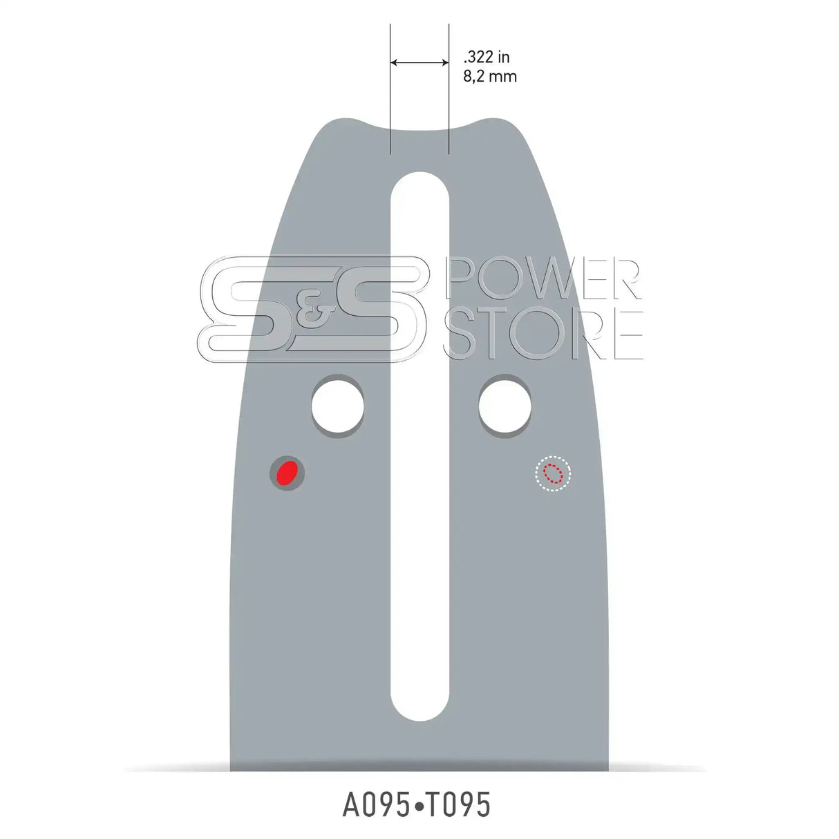 Oregon Führungsschiene passend Scheppach CSH46 45 cm 3,8" 1,3 mm - powerstore-shop