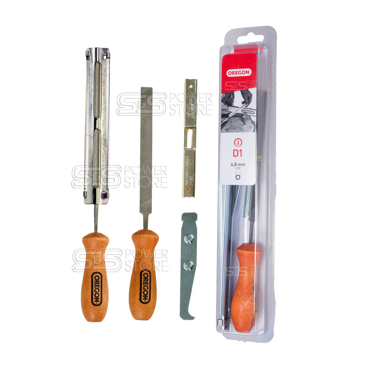 Oregon Schärfsatz 0.325" Sägeketten Schärfset 4,8 mm Feile Q90407 - powerstore-shop