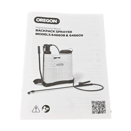 Oregon Rückenspritze 20 Liter 4 bar Drucksprühgerät Drucksprüher 646609 - powerstore-shop
