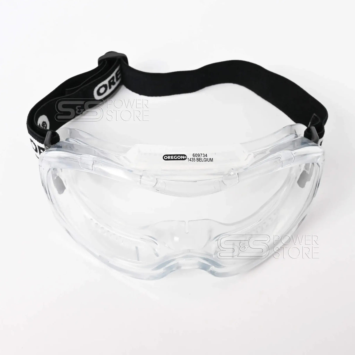 Oregon Schutzbrille klar geschlossene Überbrille Brillenträger Vollsichtbrille mit Gummiband - powerstore-shop