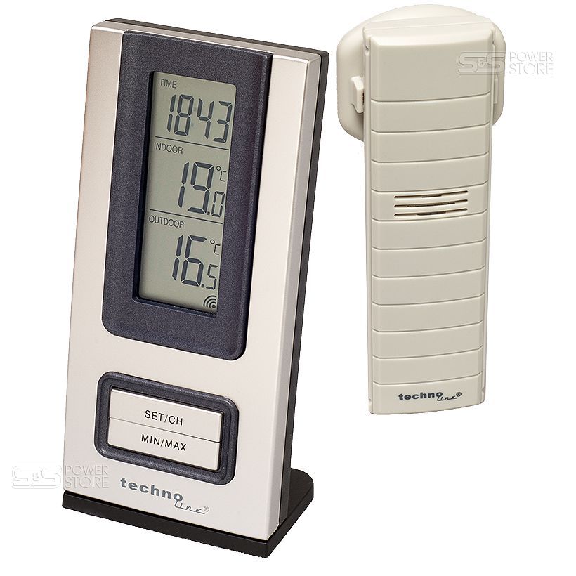 B-Ware techno line MA 10450 mit Außensensor TX51-IT Thermometer 