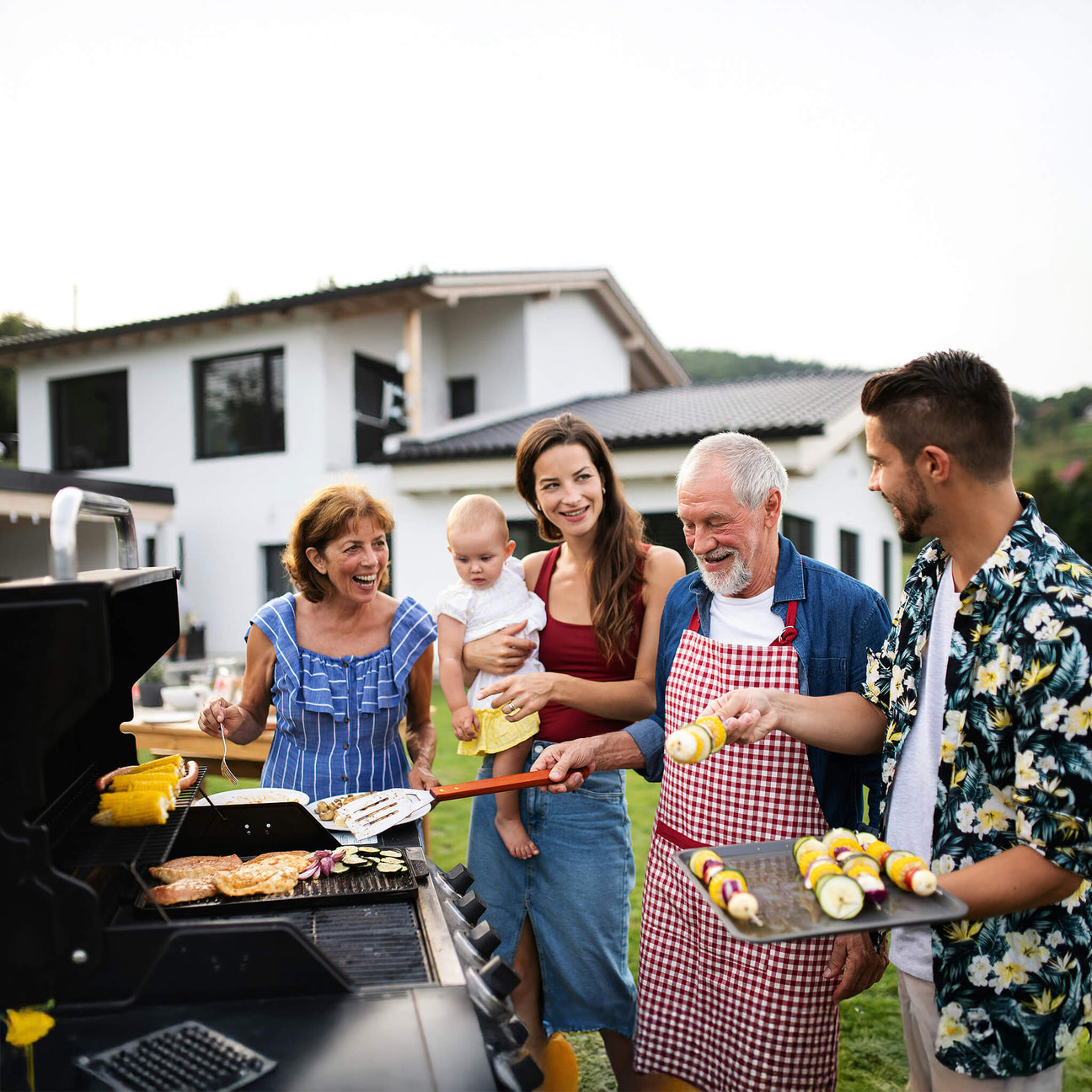 Grills und Heizstrahler