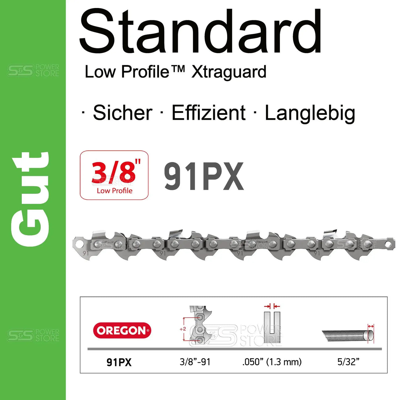 Oregon Standard Sägekette Low Profile™