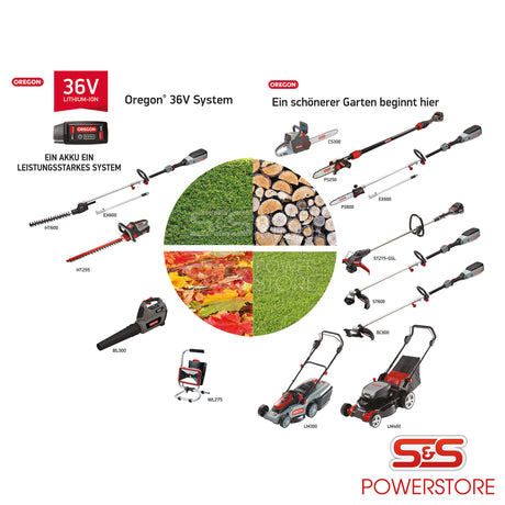 Oregon 36V Akku-System - powerstore-shop