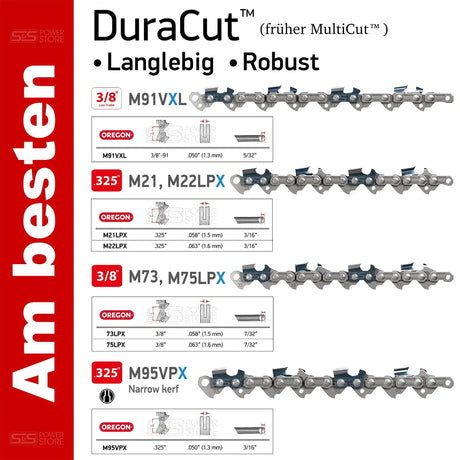 Oregon DuraCut™ / MultiCut™ Sägeketten