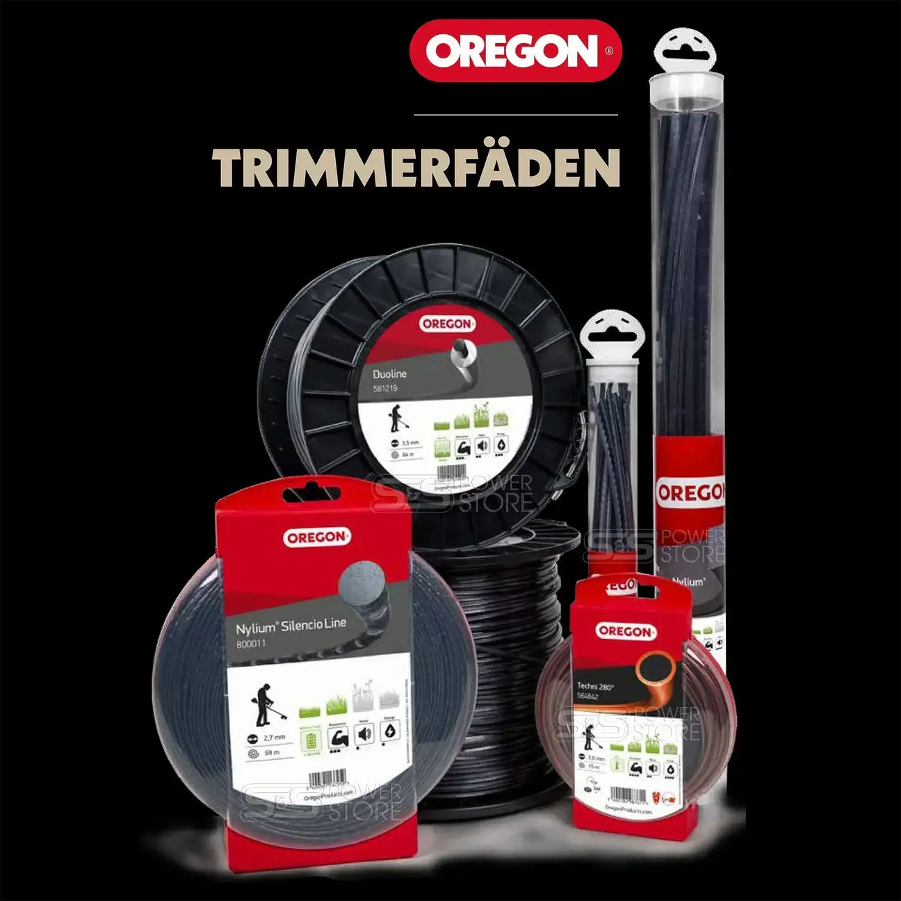 Trimmerfaden Mähfaden Schneidfaden - powerstore-shop