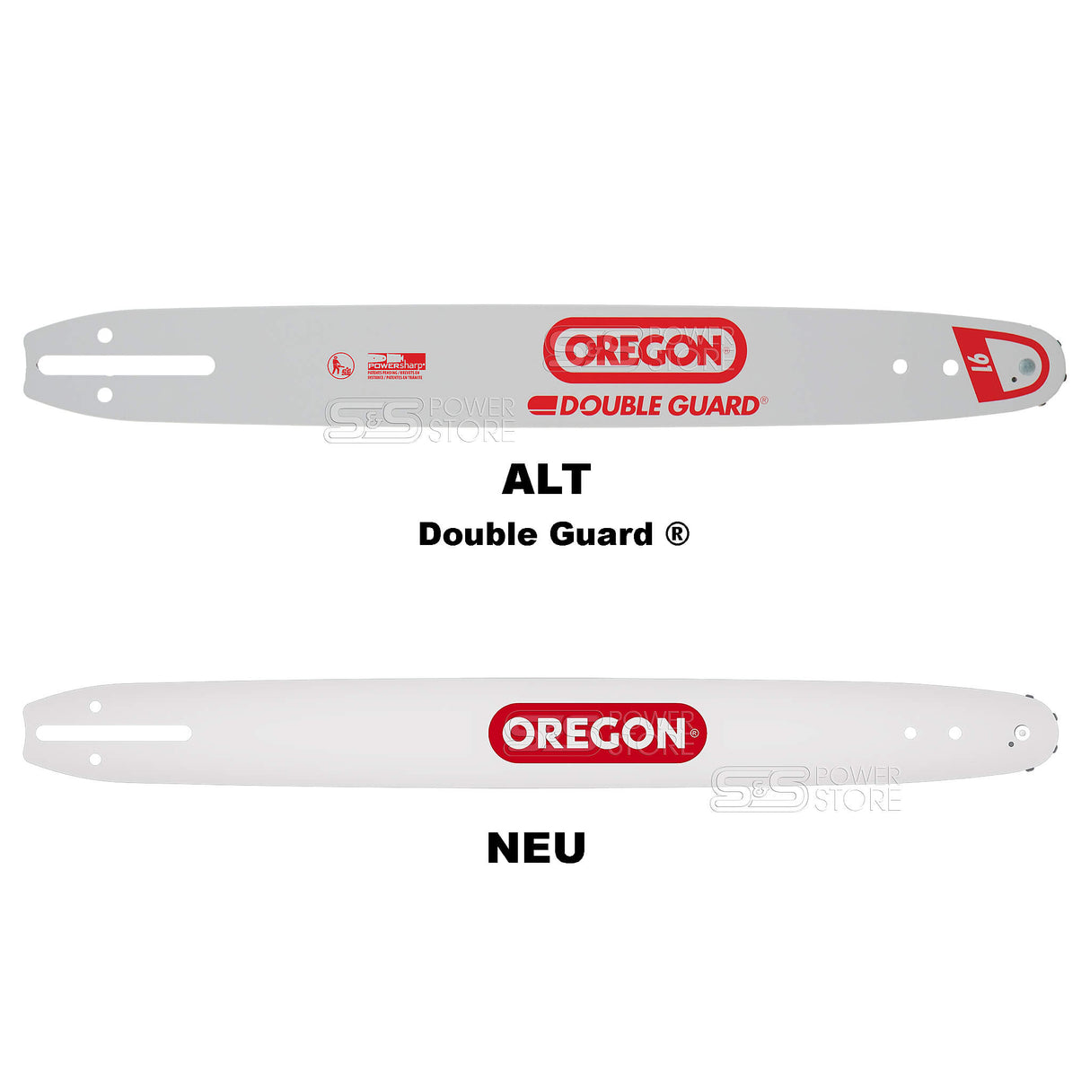 Oregon Führungsschiene passend LUX TOOLS A-HS-20/41T Hochentaster Astsäge Ersatz Schwert 20 cm