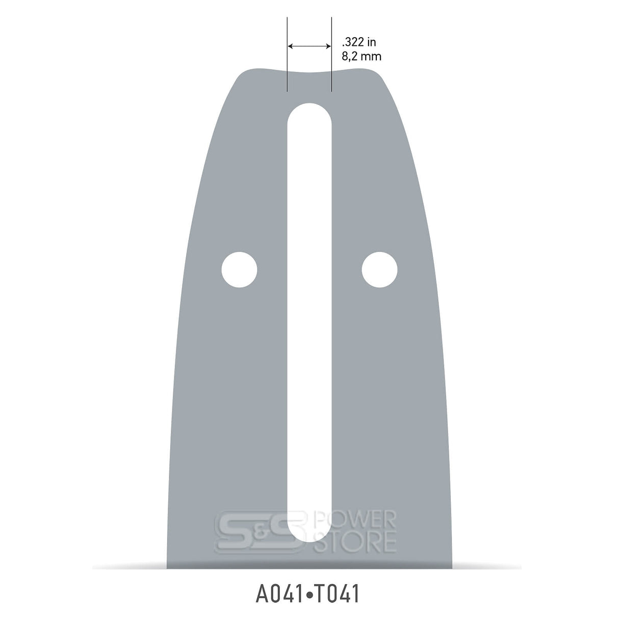 Oregon Führungsschiene passend LUX TOOLS A-HS-20/41T Hochentaster Astsäge Ersatz Schwert 20 cm