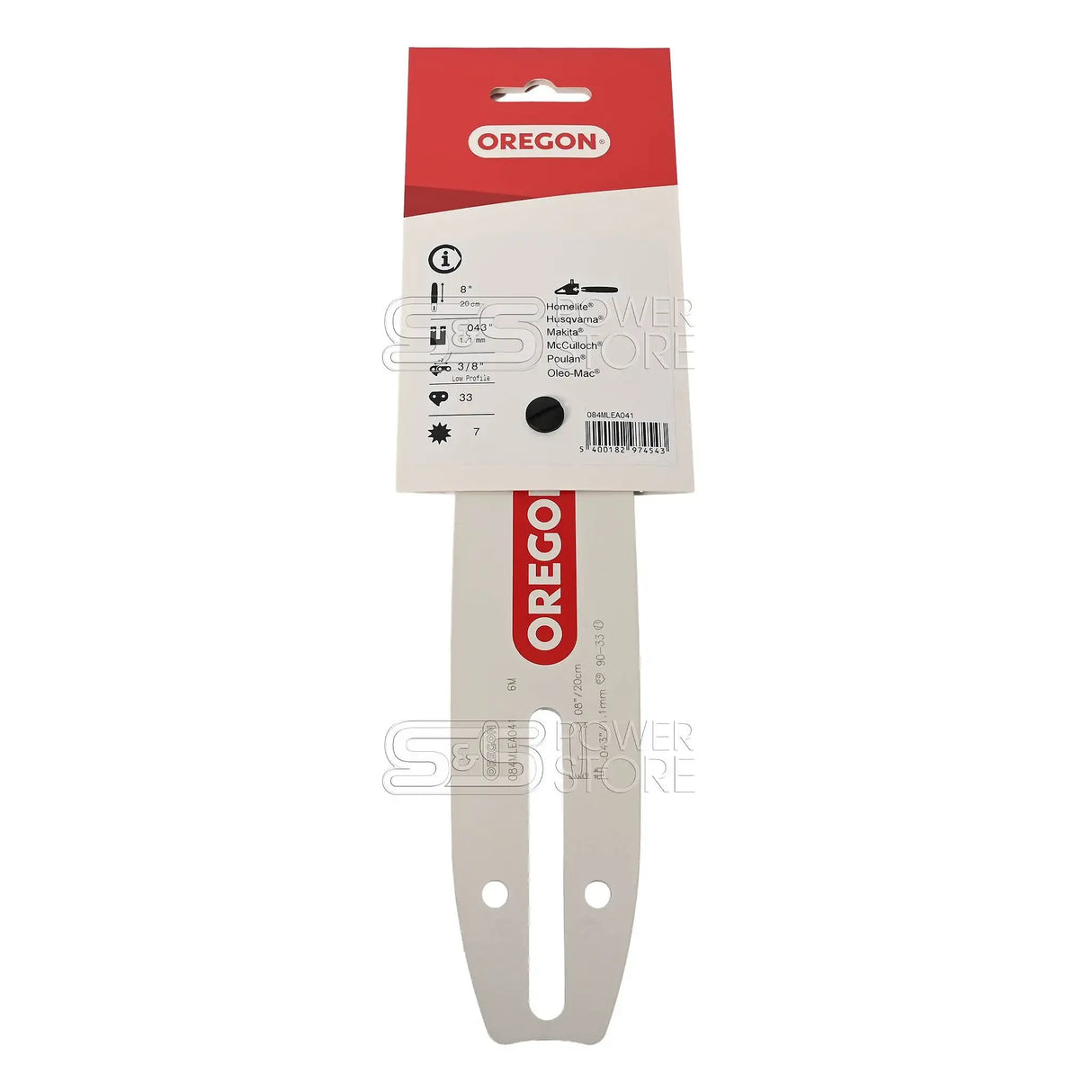 Oregon Führungsschiene 084MLEA041 3/8" Mini 1,1 mm 20 cm Micro-Lite Schwert - powerstore-shop