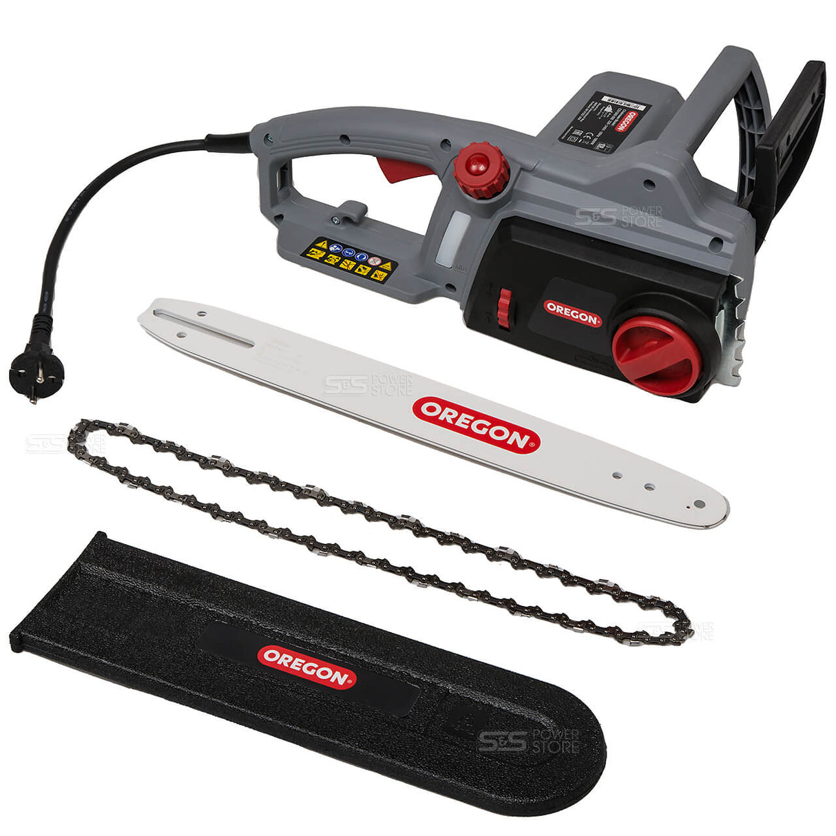 Oregon Elektro Kettensäge CS 1200 Motorsäge 35cm 1800W 230V