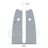 Oregon Führungsschiene 144MLEA074 3/8" Mini 1,1 mm 35 cm Micro-Lite Schwert