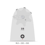 Oregon Führungsschiene passend für Stihl MS 180 Benzin-Kettensäge 35 cm Schwert